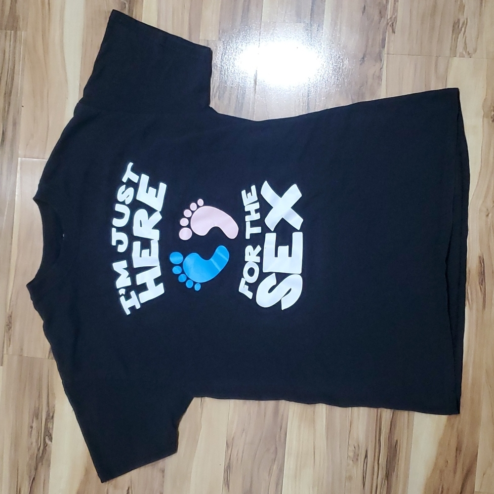 Gender Reveal Unisex Black Party Shirt